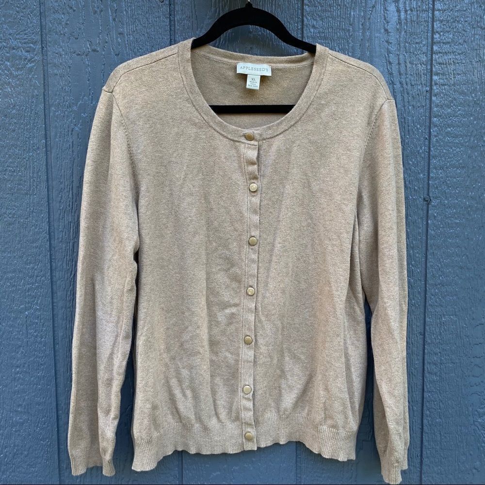 Appleseed's Cardigan Sweater XL